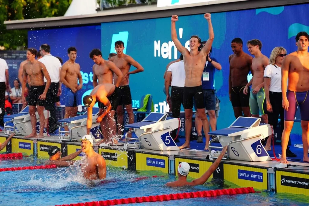 ฝรั่งเศสกับบทบาทในเวที European Swimming Championships